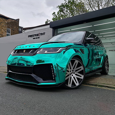 HX30000 Range 3:HX30SCH09B Super Chrome Turquoise Gloss